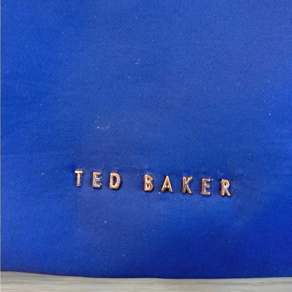 Ted Baker Jicksy Small Navy Blue Nylon Tote with Detachable Strap - Picture 3 of 14